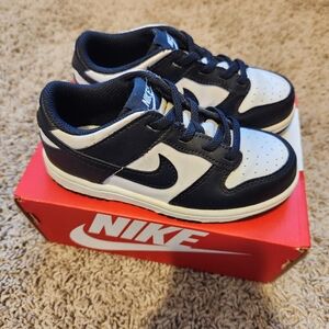 Authentic Nike Panda Dunks Toddler Size 10c